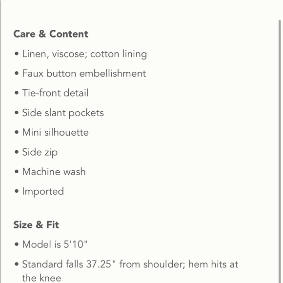 Maeve Anthropologie Twist Front Mini Dress - Picture 13 of 14